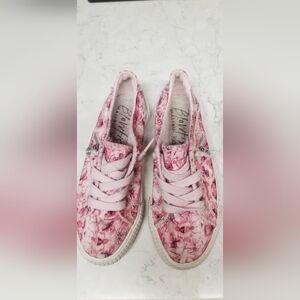 Girl's floral Blowfish sneakers
